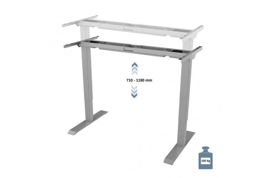 Biurko Alfa 120cm - design i funkcjonalność
