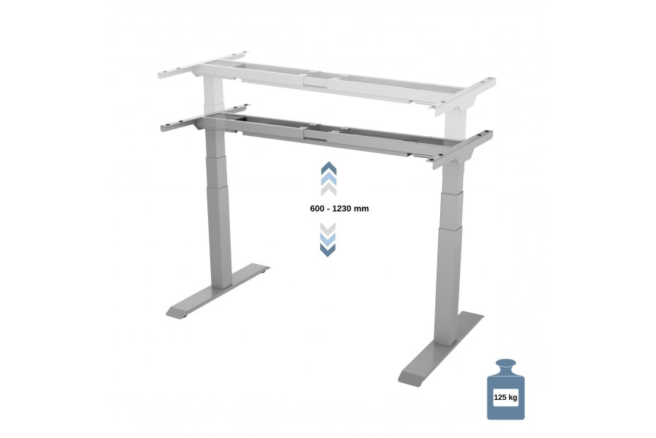 Biurko Delta 160cm - ergonomiczne biurko do home office