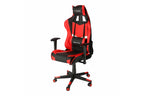Fotel gamingowy Gamer Five - kompletny fotel ergonomiczny z poduszkami w zestawie