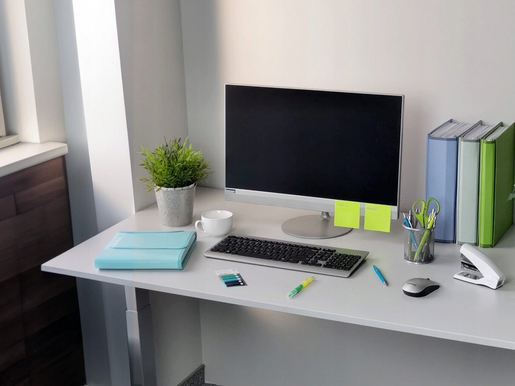 Biurko Alfa - lifestyle biuro