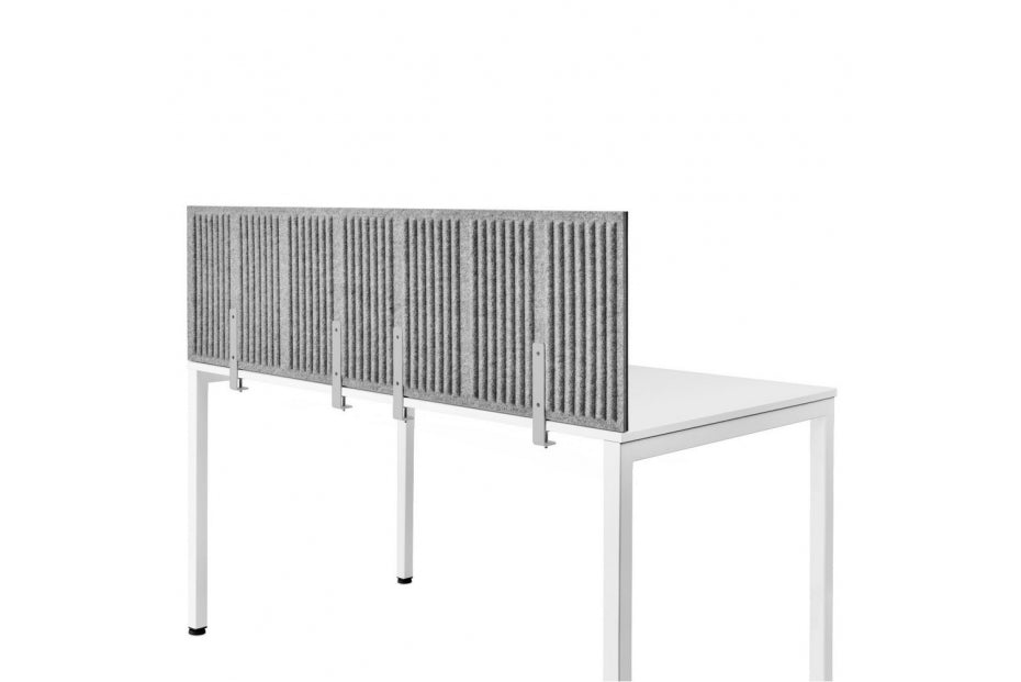 PANEL WYGŁUSZAJĄCY BIURKOWY LEVIATAN 1400x400 SZARY