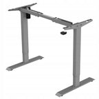 Biurko Alfa - stelaz szary